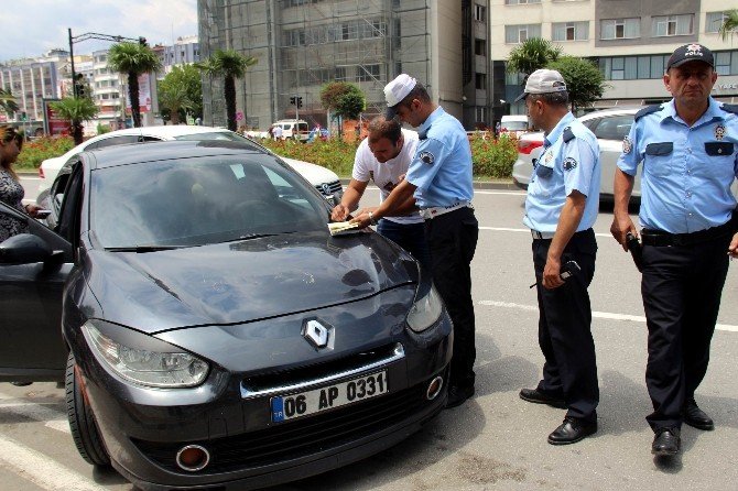 Samsun’da Aksiyon Film Gibi Olay