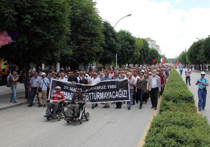 Çorum Olaylarında Hayatını Kaybedenler Anıldı