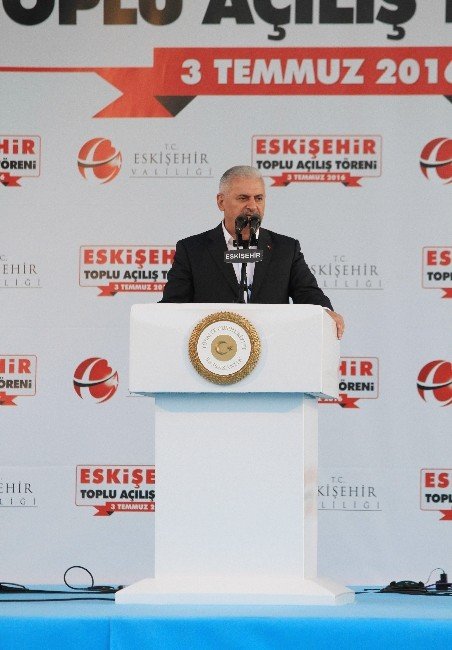 Başbakan Yıldırım, Eskişehir’de Yapımı Tamamlanan Tesislerin Toplu Açılış Törenine Katıldı