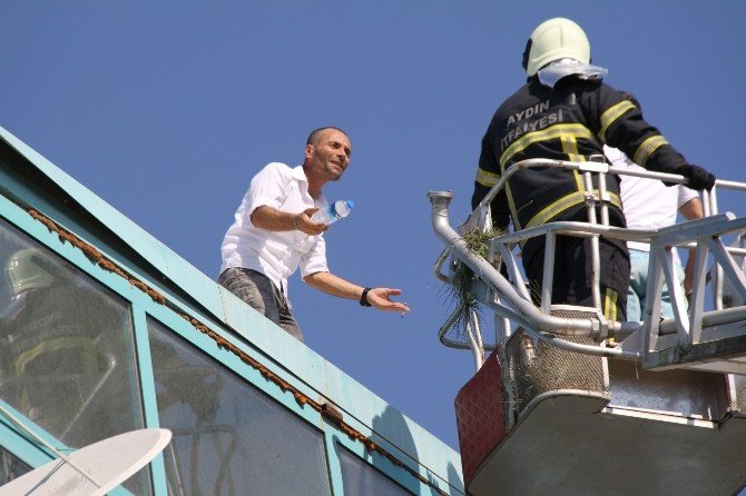 Didim’de İntihar Girişimi