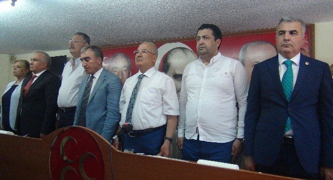 Mhp Mersin İl Başkanlığı’nda Bayramlaşma Töreni