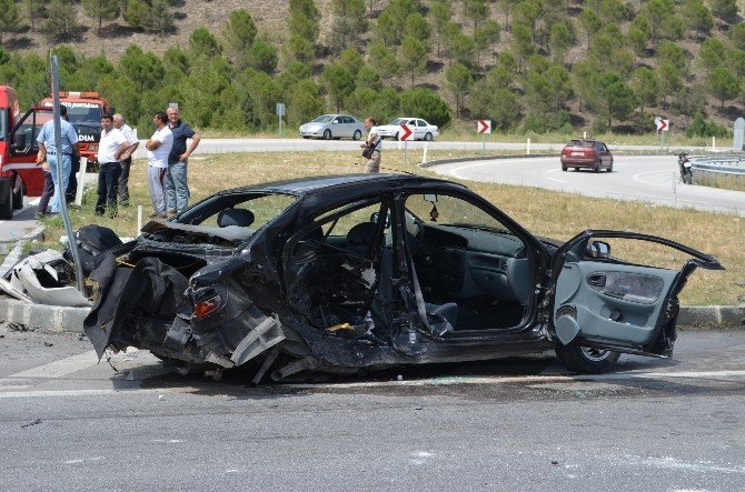 Çorum’da Trafik Kazası: 1 Ölü, 4 Yaralı