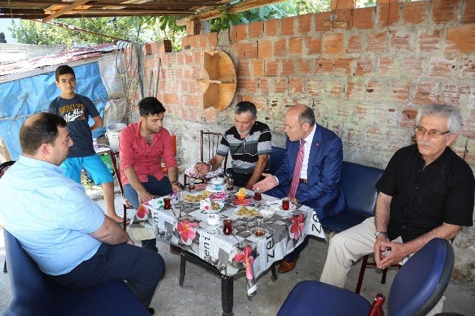 Aile Ve Sosyal Politikalar Müdürlüğü’nden Şehit Ailelerine Ziyaret