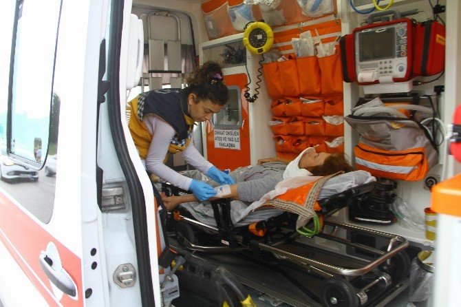 Samsun’da Trafik Kazası: 3 Yaralı