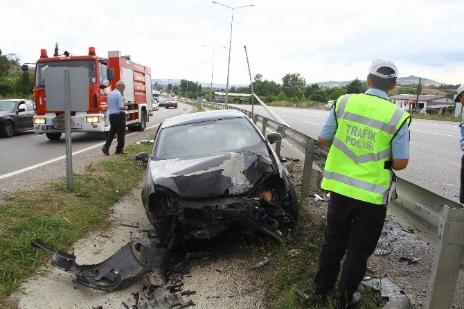 Samsun’da Trafik Kazası: 3 Yaralı