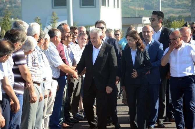 Başbakan Binali Yıldırım, Osmangazi Köprüsü’nde Basın Mensupları İle Buluştu