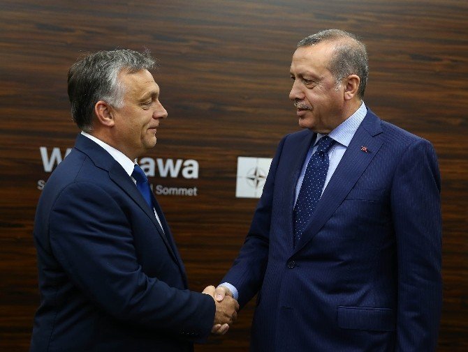 Erdoğan, Macaristan Başbakanı Orban İle Görüştü
