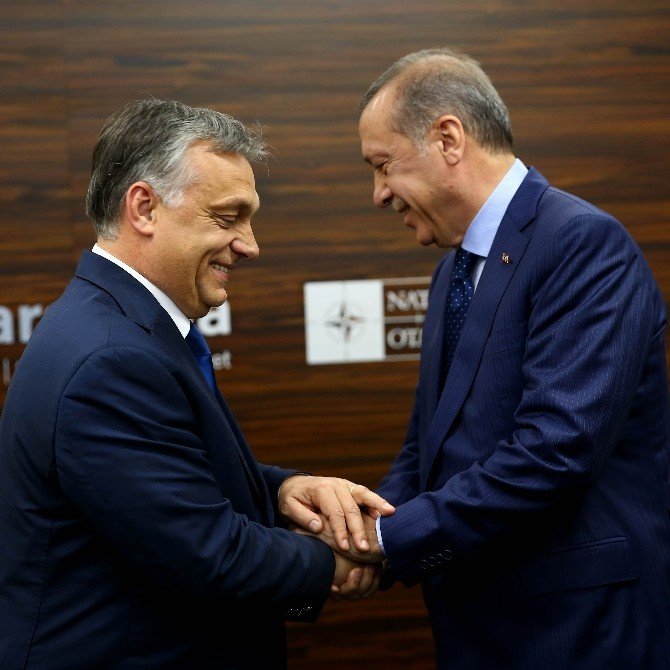 Erdoğan, Macaristan Başbakanı Orban İle Görüştü