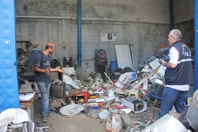 İş Yerinden Bakır Kazan Hırsızlığı