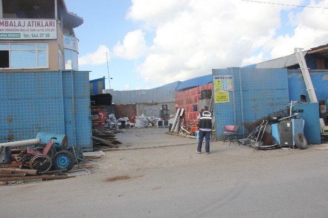 İş Yerinden Bakır Kazan Hırsızlığı