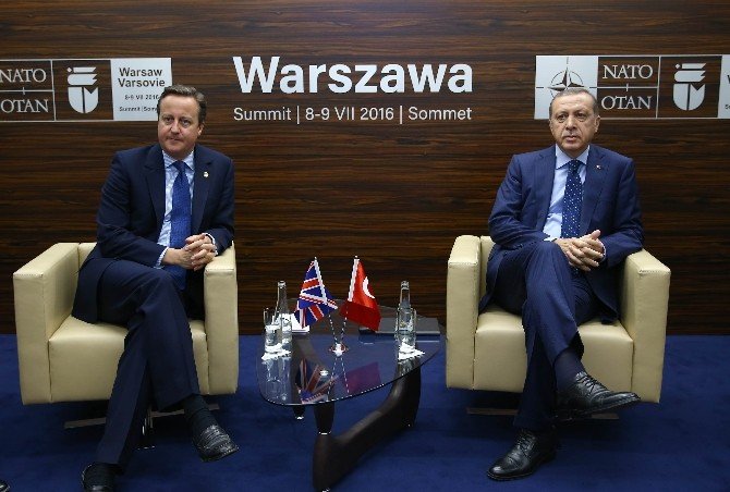 Erdoğan, İngiltere Başbakanı Cameron’la Görüştü
