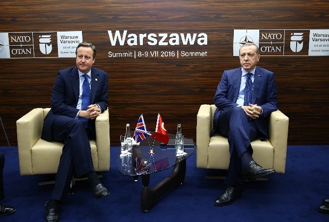 Erdoğan, İngiltere Başbakanı Cameron’la Görüştü