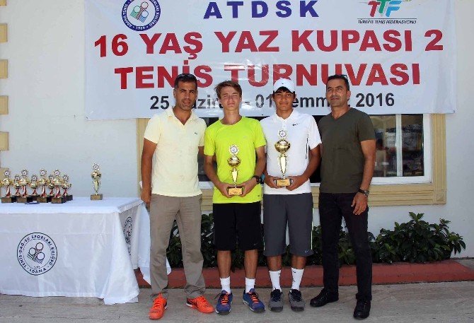 16 Yaş Yaz Kupası-2 Tenis Turnuvası Sona Erdi