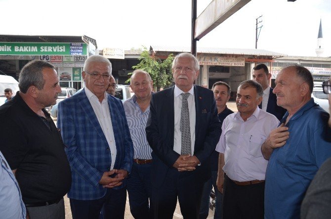 Teskomb’dan Selzede Esnafa Ziyaret