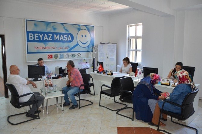 Safranbolu Belediyesi Beyaz Masaya 7 Yılda 17 Bin Başvuru