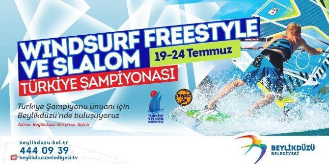 Beylikdüzü’nde Rüzgar Sörfü Heyecanı