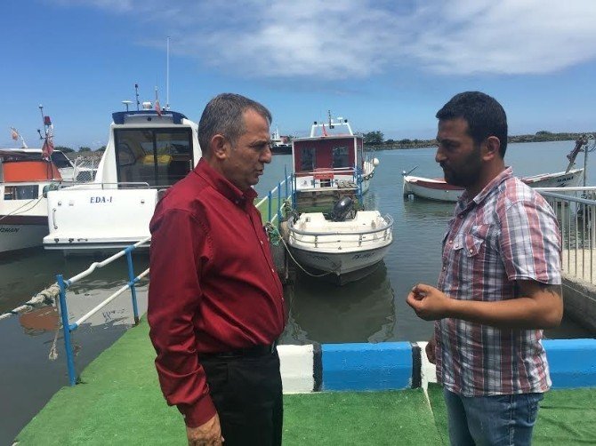 Sağıroğlu’ndan Yomralı Balıkçılara Ziyaret