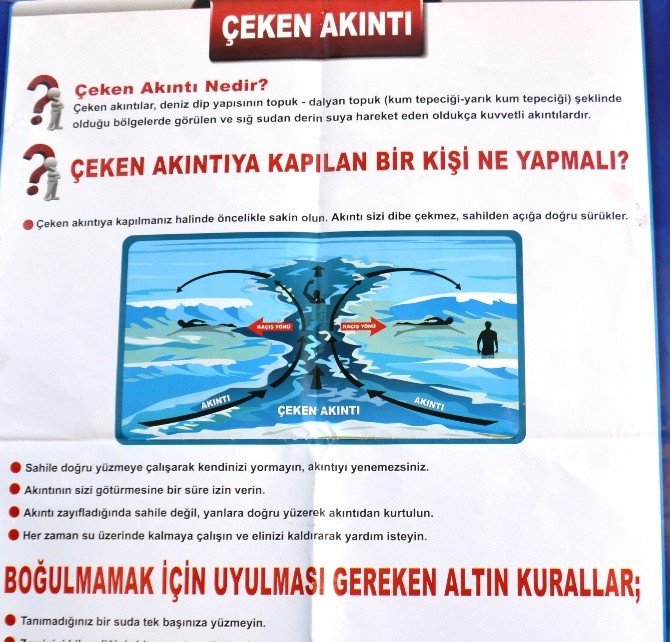 Boğulmalara Karşı Polisten Uyarı