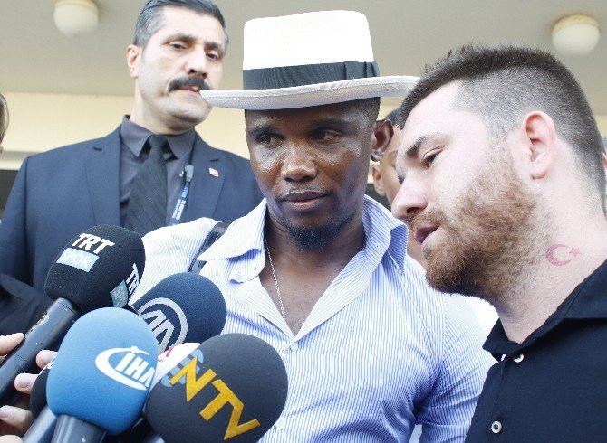 Eto’o Vakfı’nın 10. Yıl Etkinliği İçin Yıldızlar Antalya’da