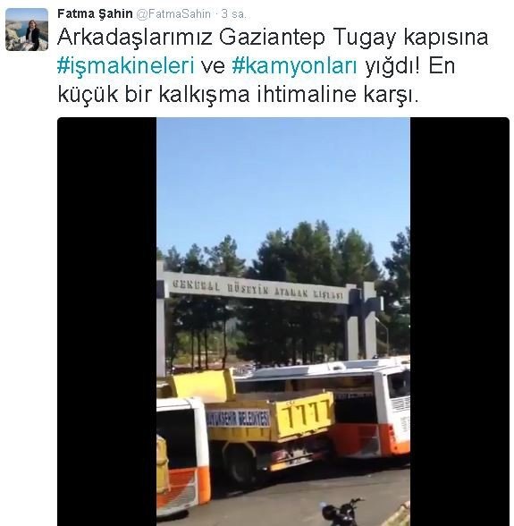 Gaziantep Büyükşehir Belediye Başkanı Fatma Şahin: