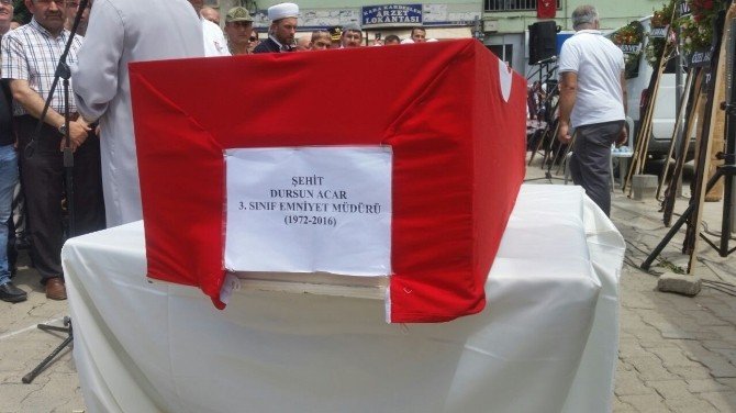 Fetö Darbe Girişimi Sırasında Şehit Olan Acar’a Son Görev
