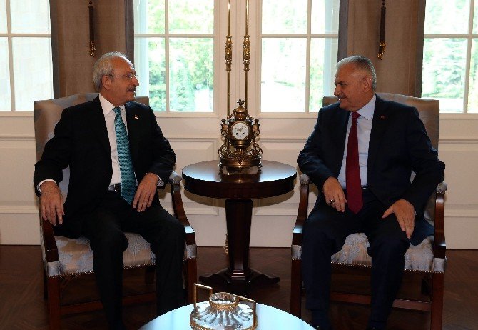 Başbakan Yıldırım Ve Kılıçdaroğlu Birlikte Açıklama Yapacak
