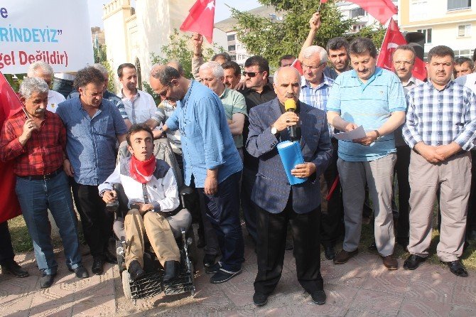 Bayburt’taki Stk’lardan Darbe Girişimine Tepki