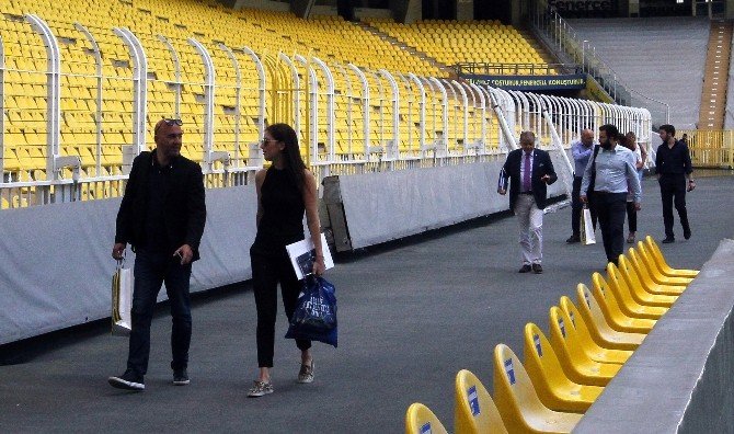 Monaco Yetkilileri, Ülker Stadyumu’nu Gezdi