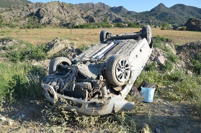 Osmancık’ta Trafik Kazası : 3 Yaralı