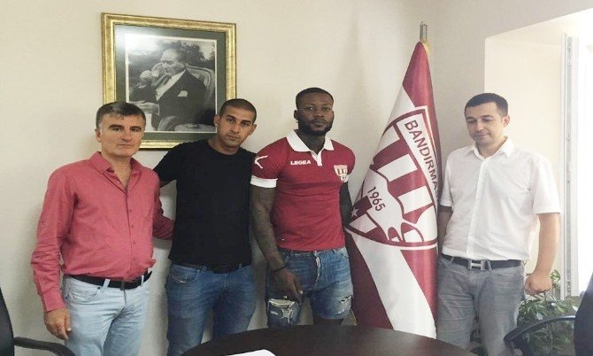 Bandırmaspor Afrika’lı Santrafor Junior M’ Pia Mapuku İle Sözleşme İmzaladı