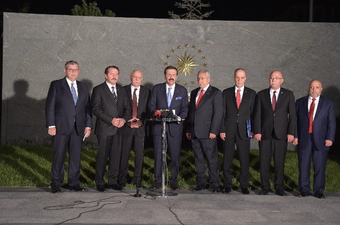 Türkiye-ab Karma İstişare Komitesi Üyesi Kuruluşların Temsilcilerinden Açıklama