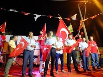 Havran’da Meydanlar Demokrasiye Sahip Çıkan Binlerce Vatandaşlarla Doldu Taştı