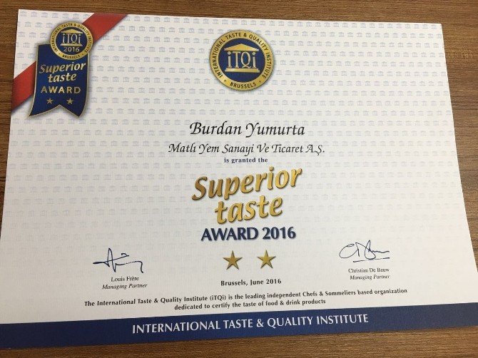 Burdan Yumurta’ya Uluslararası Ödül