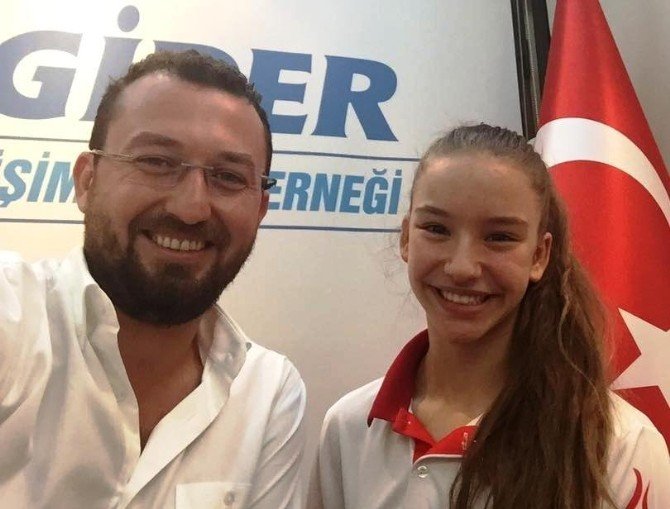 Magider’den Dünya Şampiyonu Cimnastikçiye Destek