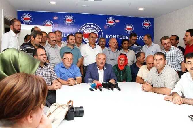 Memur-sen İl Temsilcisi Şeker: