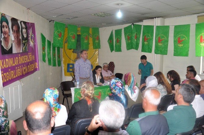 Dbp Eş Genel Başkanı Tuncel Bulanık’ta