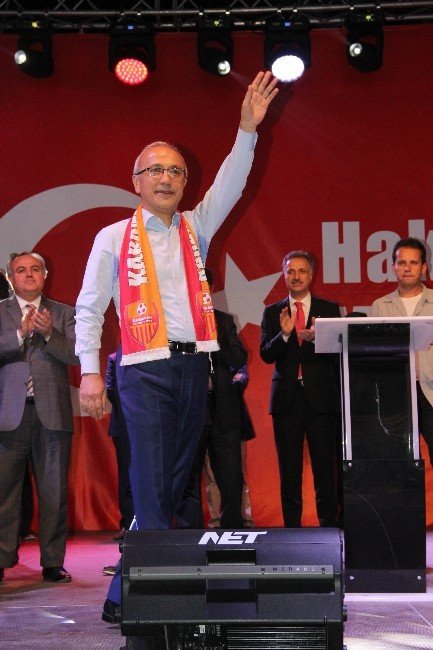 Kalkınma Bakanı Lütfi Elvan Karaman’da