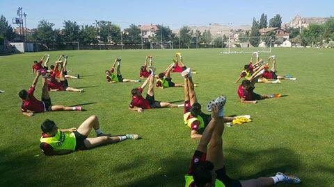 Tokatspor Nevşehir Kampında
