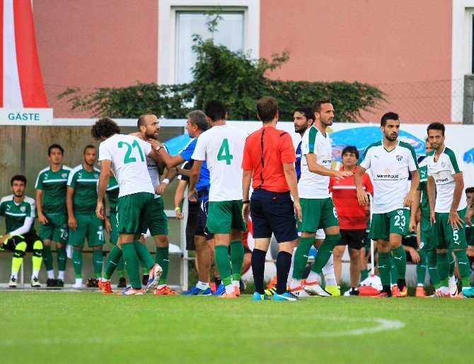 Darmstadt 98 - Bursaspor Maçında Kavga, Sercan Yıldırım Çılgına Döndü