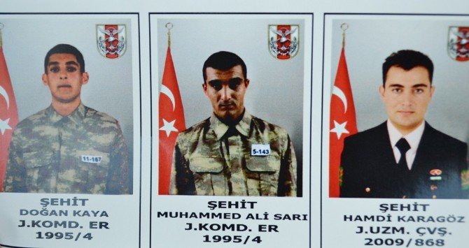 Ordu Şehitlerini Tekbirlerle Uğurladı