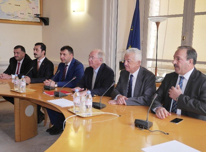 Tbmm Dışişleri Komisyonu Üyeleri Fransız Senatosu’nda