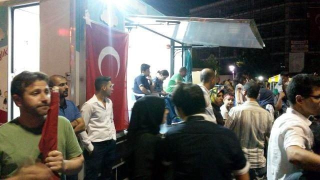 Sağlıklı Yaşam Araçları Demokrasi Nöbetlerinde