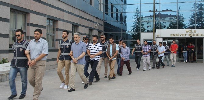 Bolu’da 21 Kişi Adliyeye Sevk Edildi