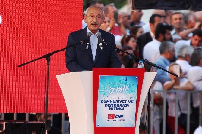 Kılıçdaroğlu İzmir’de Konuştu