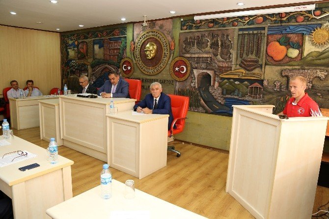 Gümüşhaneli Milli Atlet Ercan Muslu, Olimpiyatlar Öncesinde İl Genel Meclisinde