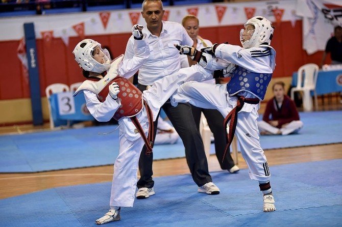 Büşra Savaş, Hem Kick Boks Hem De Taekwondo Da Türkiye Şampiyonu Oldu