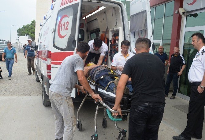 İnşaattan Düşen İşçi Yaralandı
