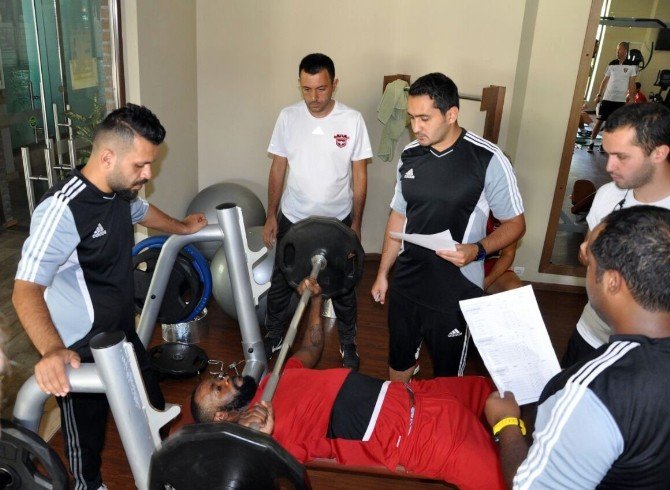 Gaziantepspor Kuvvet Çalıştı