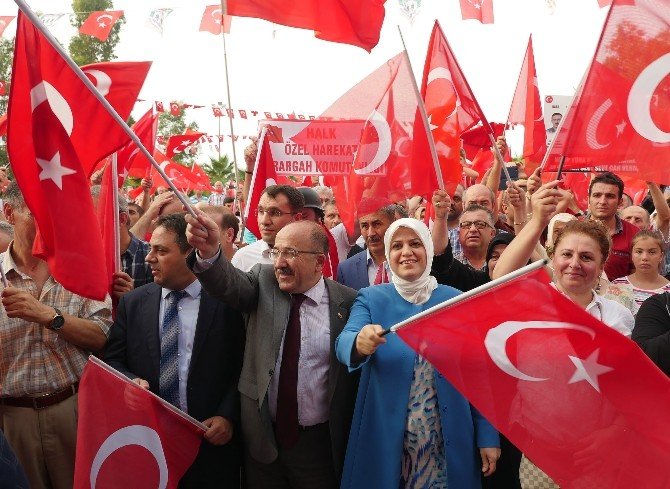 Akçaabat’ta Demokrasi Yürüyüşü Gerçekleştirildi