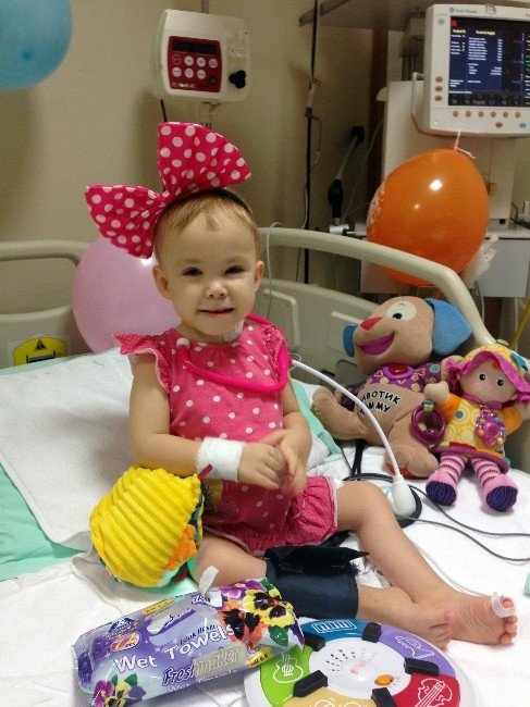 4 Yaşındaki Sofia Türkiye’de Organ Nakli Oldu